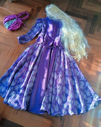 Vestito Principessa Rapunzel