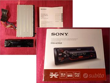 Autoradio Sony DSX-A210UI FM 55 Watt USB mp3 AUX