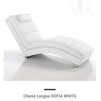 Chaise Longue poltrona bianca