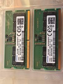 Ram ddr5 Samsung 16GB (2x8GB) 4800mhz