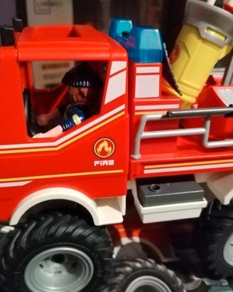 camion pompieri playmobil