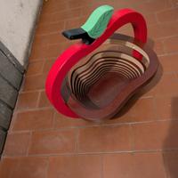 porta frutta centrotavola mela