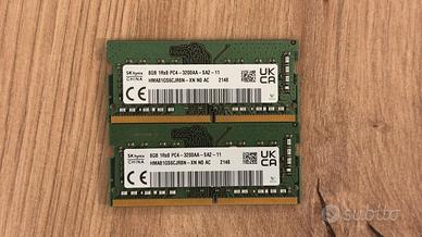 RAM SK hynix 16GB (2x8GB) DDR4 3200 MHz SODIMM