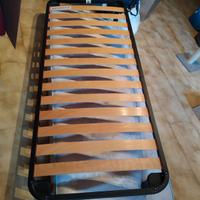Rete a doghe in legno letto singolo