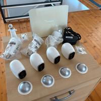 Sistema Video Sorveglianza ARLO + 4 Cams WiFi