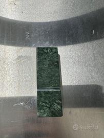 Poggia Posate in Marmo Verde Guatemala – Set 4 Pez