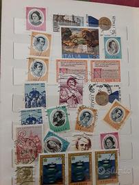 francobolli italiani  anni 70