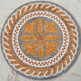 mosaico marmo pavimento piastrelle interno tavoli