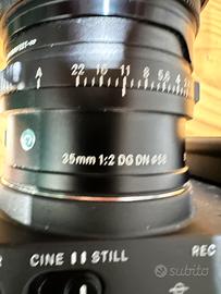 Sigma 35 mm f2 L mount