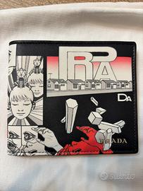 Prada x James Jean comic print card holder