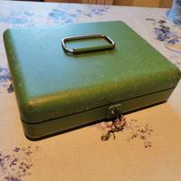 cassetta Juwel in metallo con chiave