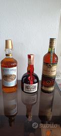 3 bottiglie Vintage  liquori 