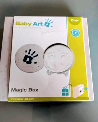 kit per realizzare l'impronta della mano o del pie