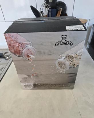 Set 12 Barattoli in Vetro per Spezie  100ml