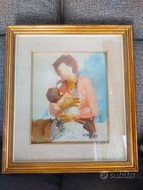 Olio su tavola di Giorgio Mori