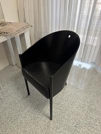 Sedia poltroncina 3 zampe nera Driade