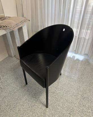 Sedia poltroncina 3 zampe nera Driade