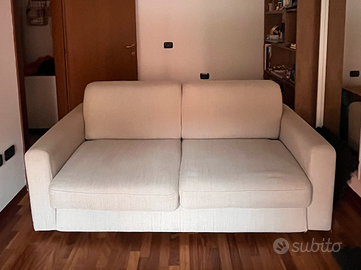 Divano-letto Poltronesofà "Barete" (grigio chiaro)