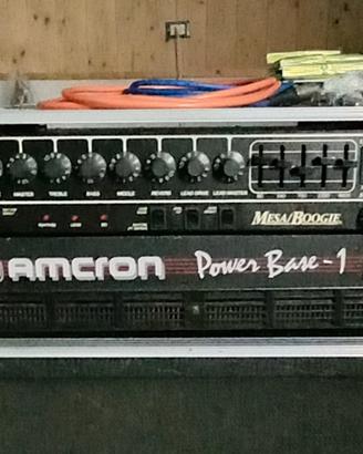 Kurt Cobain set Mesa Studio Preamp + Amcron Power