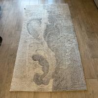 Tappeto lavabile grigio Maison Sucrèe 137×70