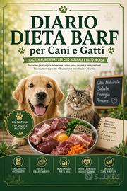 Diario dieta BARF per cani e gatti