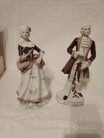 statuine di porcellana anni 70