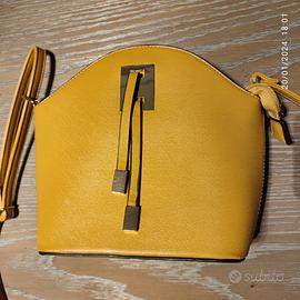 Borsetta a tracolla giallo ocra