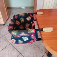 Seggiolino portatile + Zainetto porta Bimbi L.Ross