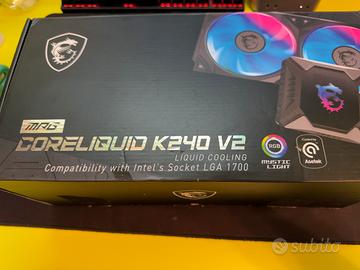 Dissipatore Liquido Msi CoreLiquid K240 V2
