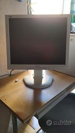 Philips 19 pollici Monitor PC telescopico vga