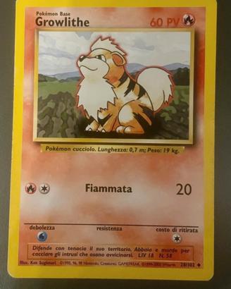 Growlithe mazzo base