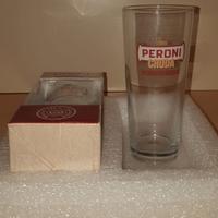 PERONI cruda 4 bicchieri 