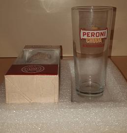 PERONI cruda 4 bicchieri 