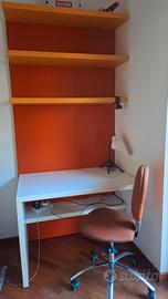 scrivania  con boiserie Clei