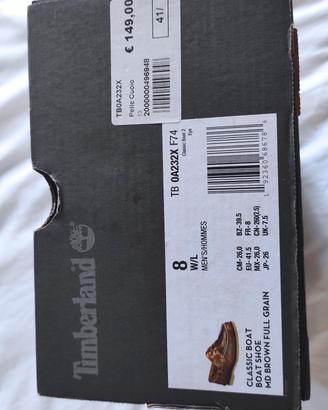 scarpe uomo Timberland  Classic boat  m. EU 41.5