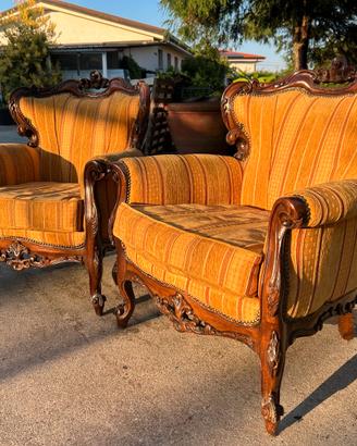 Coppia poltrone vintage