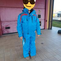 Tuta da sci bambino 7/8 anni tg. 128 Colle