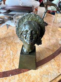 Busto in bronzo di Giuseppe Renda