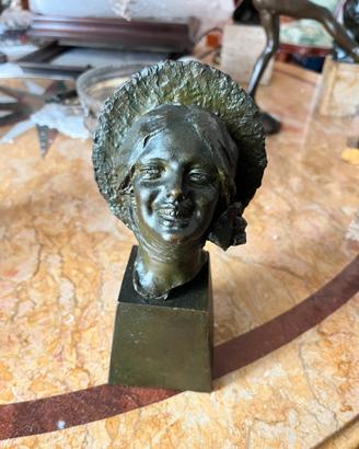Busto in bronzo di Giuseppe Renda