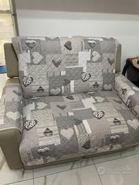 Divano 2 posti recliner elettrico