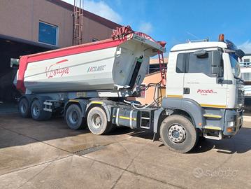 trattore 6x4 MAN mezzo d'opera 