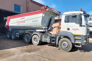 trattore 6x4 MAN mezzo d'opera 