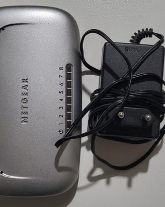 Switch di rete Ethernet 8 porte NETGEAR FS608 v2