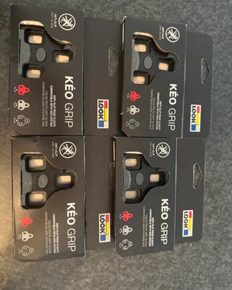 4 confezioni LOOK Cycle Tacchette da BICI KEO Grip