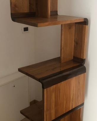 Scaffale a parete-libreria etnico