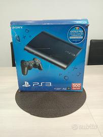 PS3 Super Slim 500GB - FW 4.83 (Rara) - 11 Giochi