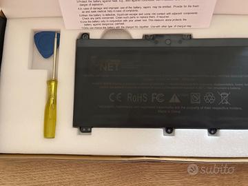 Batteria nuova New Net per Notebook Ho con kit di