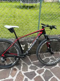 Mtb carbonio sworks world cup ht 29” taglia L