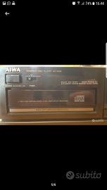 Compact disc player aiwa xc-002 impianto stereo