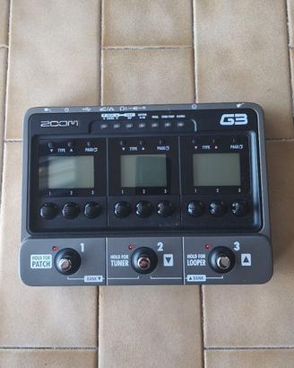 Pedaliera Multieffetti zoom G3